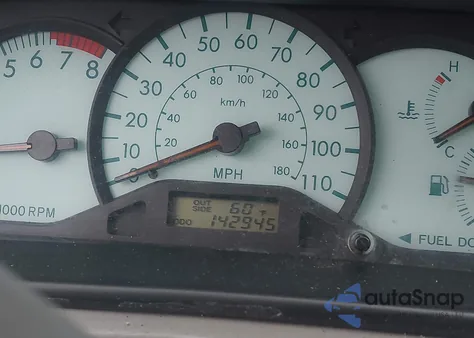 2003 Toyota Corolla Le z USA, uszkodzony, nr VIN 2T1BR38E83C142137